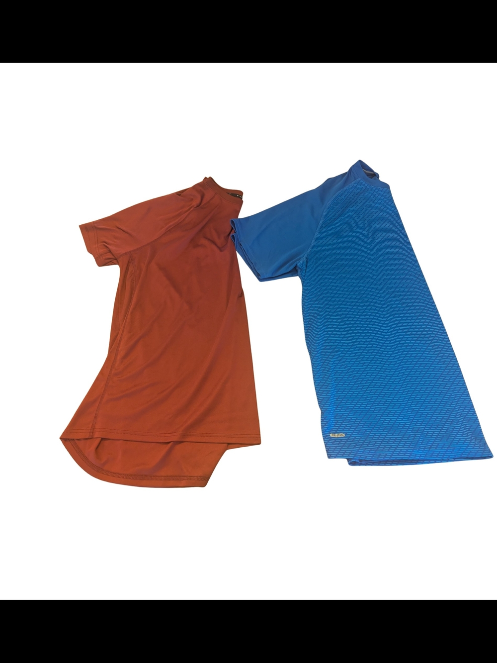 GUC Mens XXL Short sleeve drifit performance shirt bundle red blue tek gear